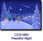 Peaceful Night Charity Select Holiday Card